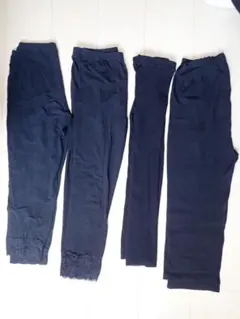 ユニクロ　チュチュアンナ　セシール　しまむら　レギンス 4点とトレンカ2点セット