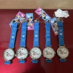 ミッキーマウス 腕時計 5個セット