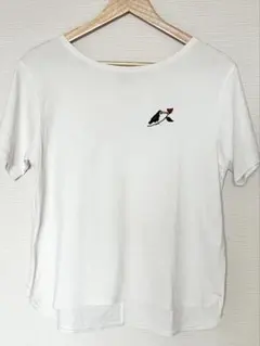 チチカカ　アーティストコラボ　トッカーノ刺繍Tシャツ　オフホワイトのサムネイル