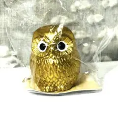 金色 フクロウ 置物 　オブジェ