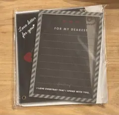 FUKUYA アクリルフレーム　ラブレター　ブラック　黒