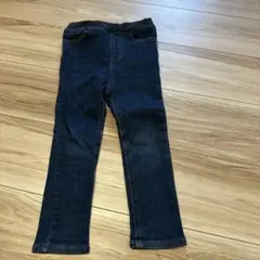 プティマイン　微裏起毛デニムパンツ