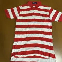 POLO Ralph Lauren ポロ ラルフローレンポロシャツ 赤白ボーダー