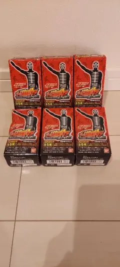 仮面ライダーイーサイトフィギュアトレカ6箱セット未開封品のサムネイル