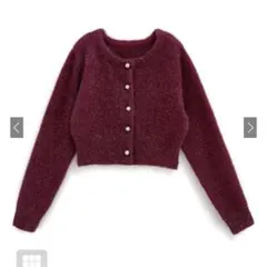 GRL ラメシャギーニットカーディガン [mh30]