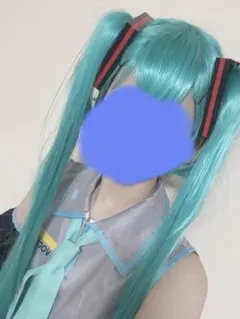 初音ミク モニタリング コスプレ フルセット ウィッグ 衣装