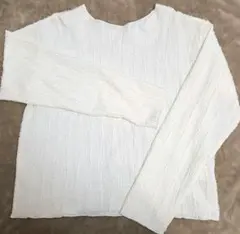 LOWRYS FARMホワイト 長袖トップス