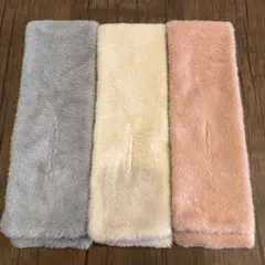 フェイクファー マフラー インサートタイプ 3本セット