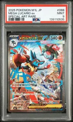 か*お様 PSA9メガルカリオex SAR ポケモンカード ルカリオvsフシギバ か*お様 PSA9メガルカリオex SAR ポケモンカード ルカリオvsフシギバ