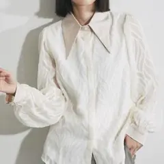 SMILE ORCHID ビッグカラーブラウス　Msizeのサムネイル