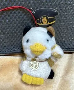 たま駅長 ぬいぐるみ ストラップ Aflac ネコ キャラクター