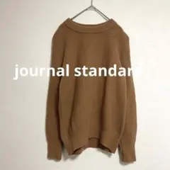ジャーナルスタンダード　ハミルトンラムズ ウール ニット　ブラウン　M