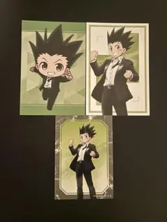 HUNTER×HUNTER スーツ（戦闘後）ブロマイド ポストカード　ゴン