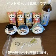 貓咪玩偶鑰匙圈組合販售