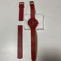SKAGEN AAREN 腕時計 レッド
