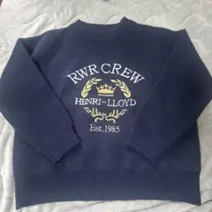 HENRI-LLOYD RWR CREW セーター ネイビー