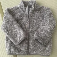UNIQLO フリースジャケット 110サイズ グレー