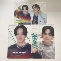 Treasure アサヒ ジェヒョク クリアカード 3点セット