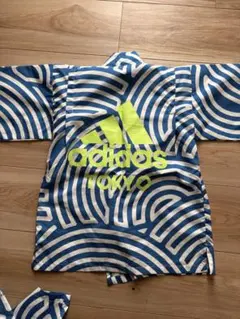 adidas tokyo甚平 青白波模様 J120