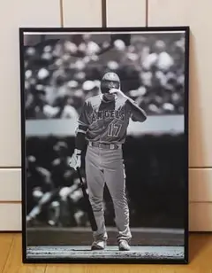 祝ドジャース大谷翔平 2024年MVP獲得！A3サイズポスターフレーム付き④