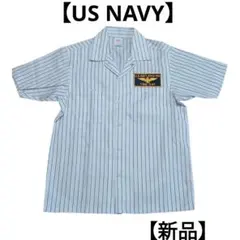 US NAVY ワッペン付ワークシャツ　TOM CAT 新品　DEAD S