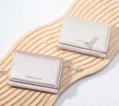 三つ折り財布 レディース ミニ財布 高見え カード収納　手のひらサイズ