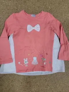 ミキハウス　デザイナーうさこ　ロンT　120