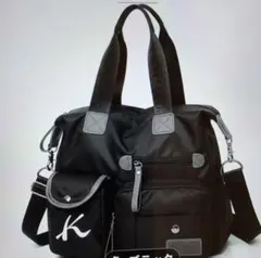 2WAYショルダーバッグ ブラック