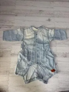 BREEZE デニム風ロンパース サイズ80