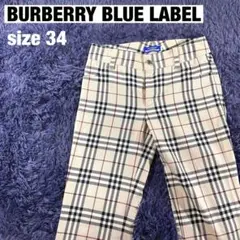 BURBERRY BLUE LABEL ノバチェック size34 フルレングスのサムネイル