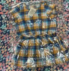 新品　定価10450円　ミキハウス　チュニック　ダブルビー　ワンピース　100