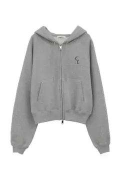 CLANE クラネ LOGO COMPACT ZIP UP HOODIE
