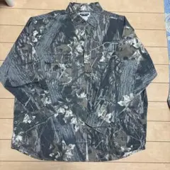 Jerzees Outdoors 迷彩柄 長袖シャツ XL