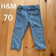 H&M デニムパンツ 6-9M