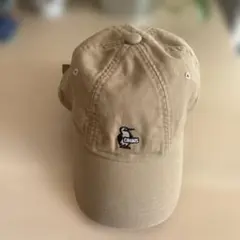 CHUMS ベージュ コットンキャップ