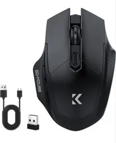 【2026革新】マウス 無線 Bluetooth5.2 静音 ワイヤレスマウス