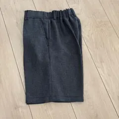 チェック柄リラックスフィットショートパンツ