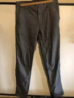メンズ ZARA スラックス Sサイズ ザラ グレー テーパード