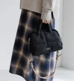 ★ポッキリセール★【ほぼ新品】BAYFLOW コードショルダーパフボストン