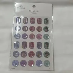 ディズニープリンセス　ストーンシール　ステッカー