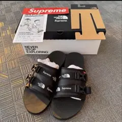 28cm】Supreme The North Face サンダル ブラック - メルカリ