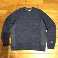 Champion ダークブルー 薄手トレーナー M