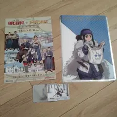 ゴールデンカムイ 明治村 アシリパ　弓矢チャレンジ成功特典 ステッカー