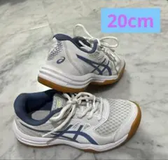 asics バレーボール シューズ ホワイト/ブルー20cm
