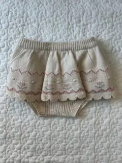 mamaraku スカート付きパンツ　ニットブルマ