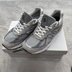 new balance ニューバランス990v4 グレー (26.5cm)