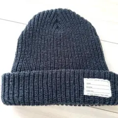 大特価‼️グリーンレーベル　ネイビーニット帽　帽子　ニット