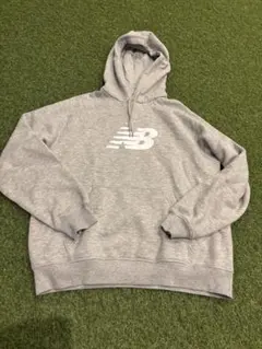New Balance パーカー グレー Sサイズ