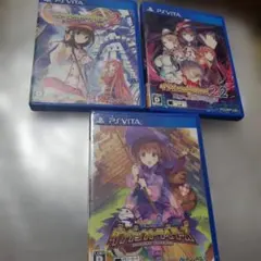 ダンジョントラベラーズシリーズ3本セット(PS Vita)1(新品)・2・2-2