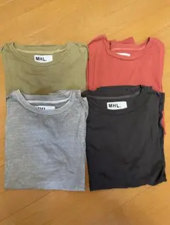 本日限定 MHL. Tシャツ 4枚セット L
